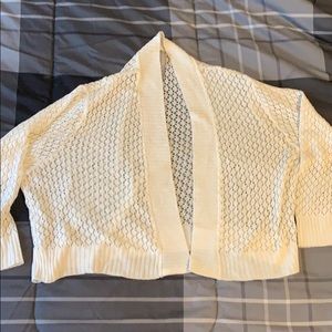 Cream/white cover up